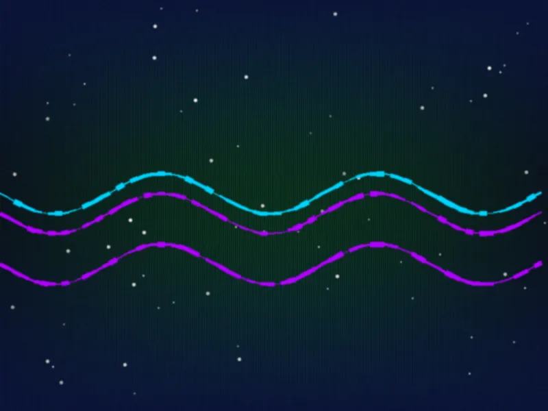 pc蛋蛋 极光预测雷达扫描界面